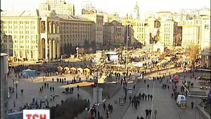 Майдан став найзатишнішим місцем для протестувальників