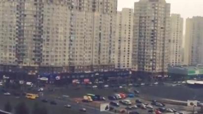 В Києві побачили перший сніг
