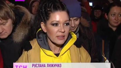 Руслана Лижичко разом із однодумцями оголосила голодування на майдані