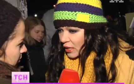 Співачка Руслана втратила голос і відморозила пальці на Євромайдані