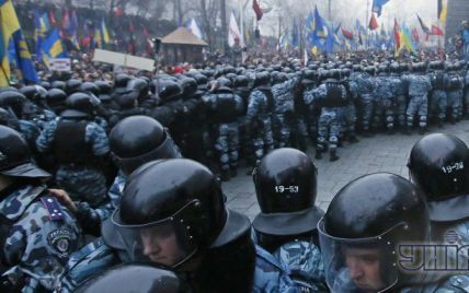 У Києві "Беркут" з учасниками Євромайдану знову влаштували бійку