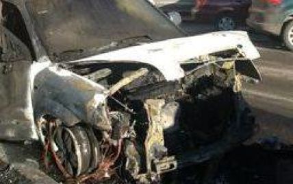 Вночі спалили автомобіль одного з організаторів Євромайдану
