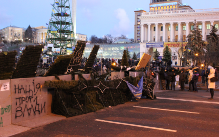 Євромайдан від "Беркуту" охороняють колишні спецпризначенці
