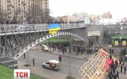 Євромайданівці зробили київське середмістя практично пішохідною зоною