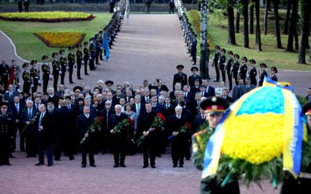 Президент України Віктор Янукович вшанував пам&#039;ять жертв Бабиного Яру / © President.gov.ua