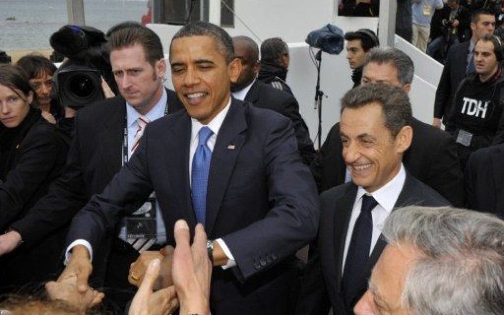 Президент США Барак Обама і президент Франції Ніколя Саркозі / © AFP