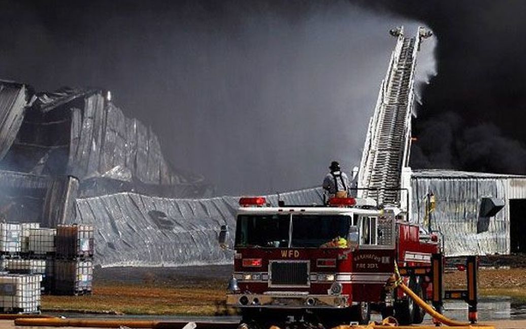 В американському штаті Техас поблизу міста Даллас виникла пожежа на хімічному заводі / © AFP