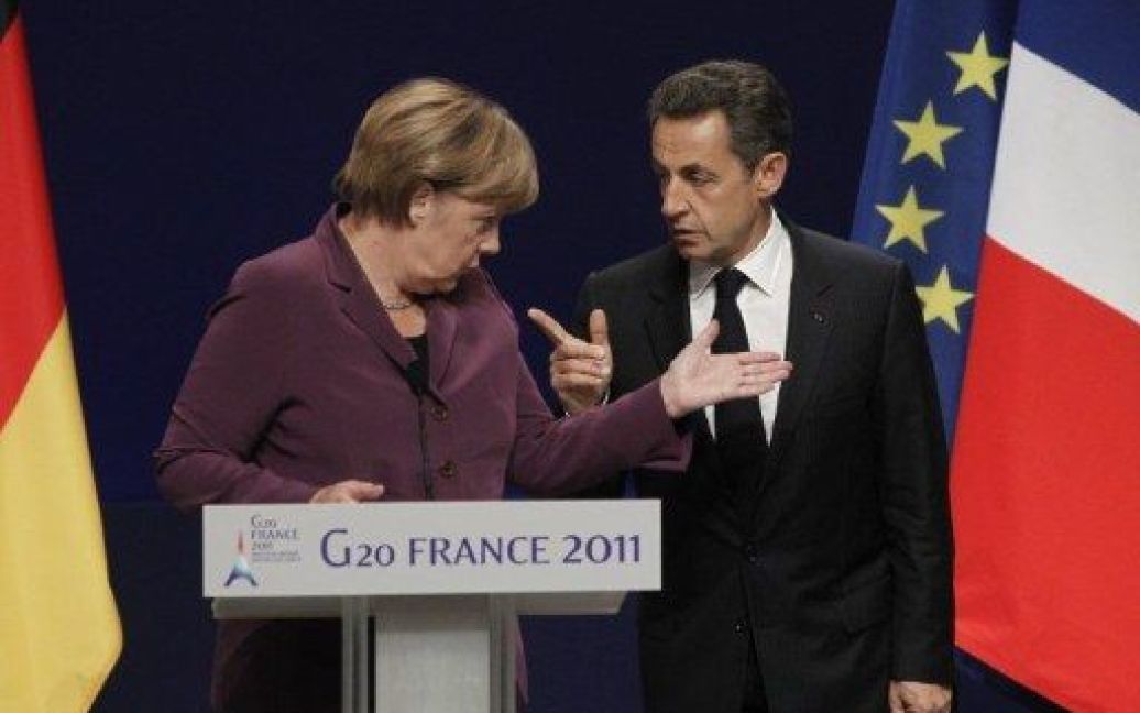Ангела Меркель і Ніколя Саркозі / © AFP