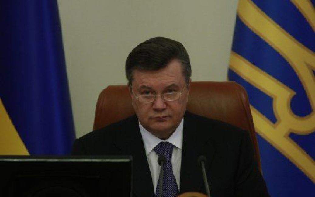 У розширеному засіданні Кабінету міністрів 2 листопада взяв участь президент Віктор Янукович. / © УНІАН