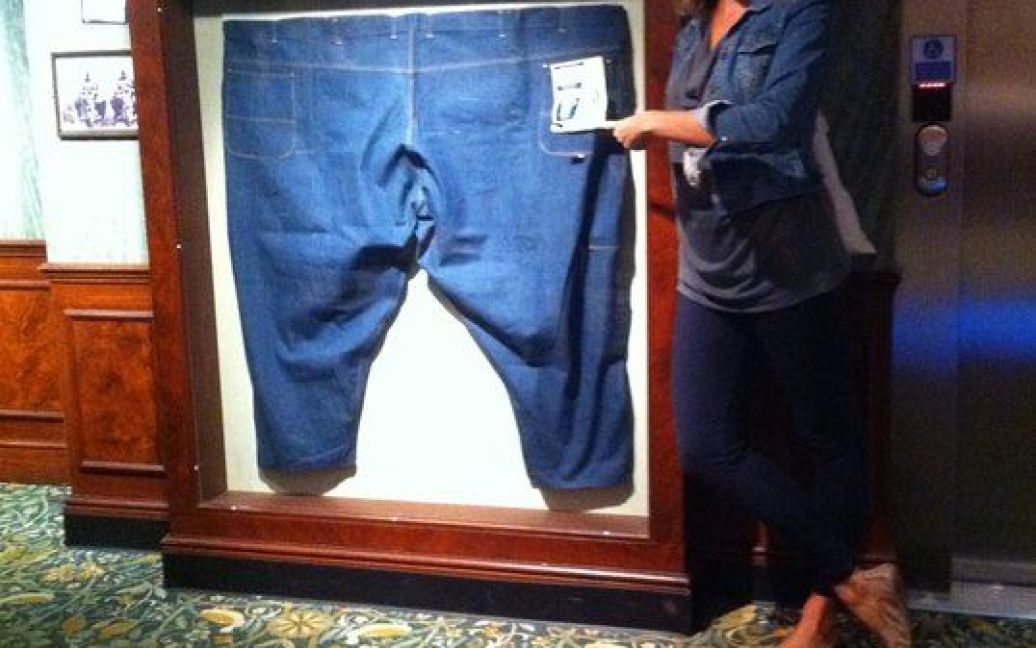 Катерина Серебрянська агітує за задоровий спосіб життя, аби такі джинси не знадобилися / © Facebook