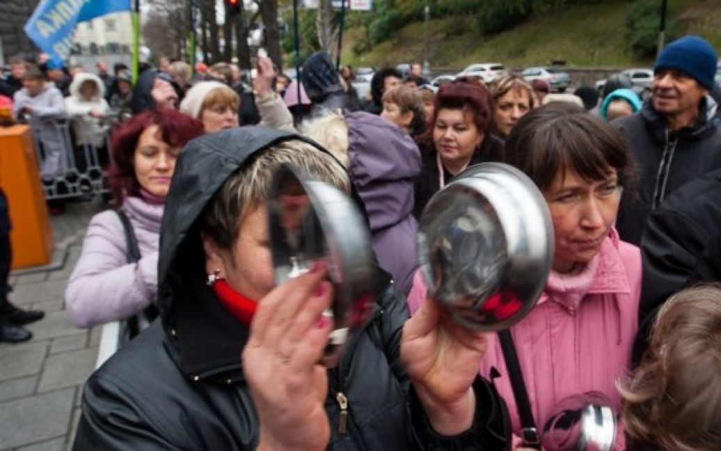 Сотні підприємців вийшли на "Марш порожніх гаманців" у Києві / © Украинское Фото