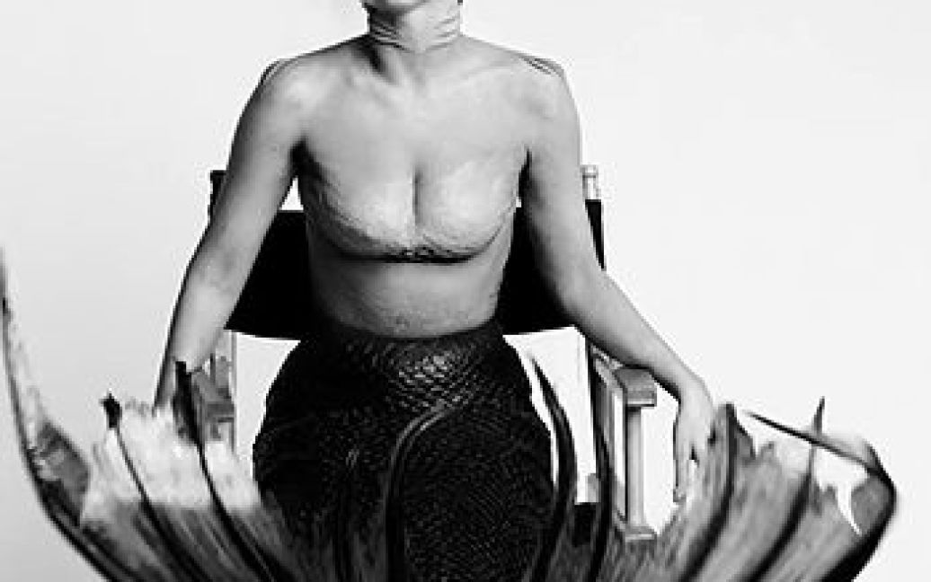Епатажна співачка Lady Gaga постала у вигляді русалки для зйомок нового фешн-роліка. / © 