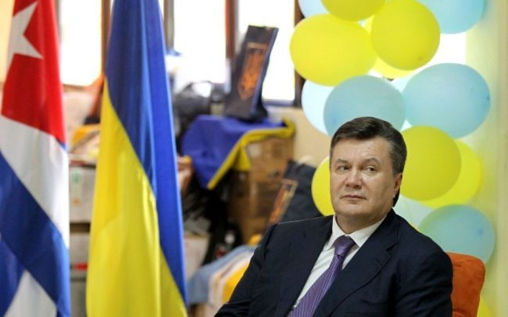 Віктор Янукович відвідав лікувально-оздоровчий центр "Тарара", де проходять оздоровлення та реабілітацію українські діти, постраждалі від аварії на ЧАЕС / © President.gov.ua