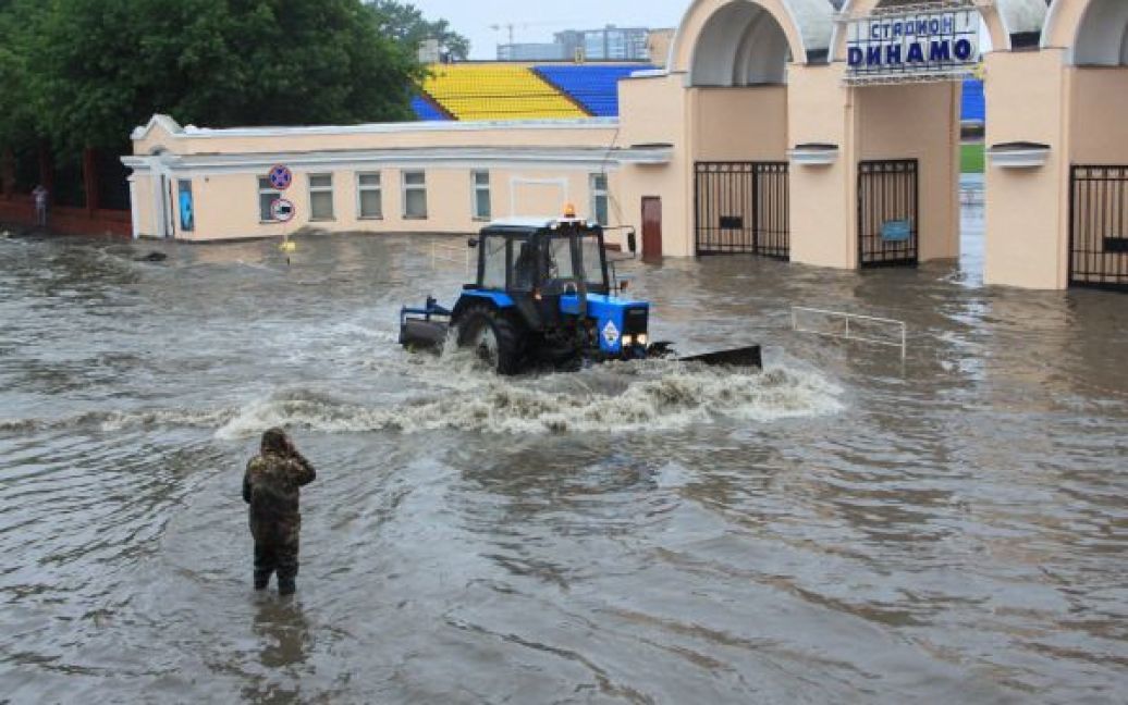 На Владивосток обрушився потужний тайфун / © pravda.ru
