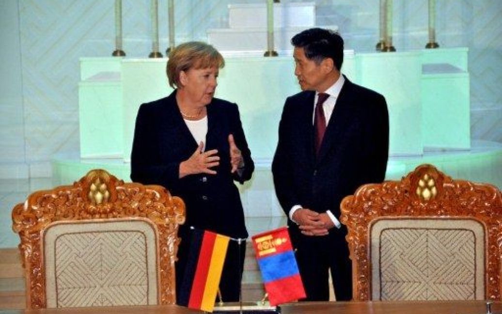 Офіційний візит канцлера Німеччини Ангели Меркель до Монголії / © AFP