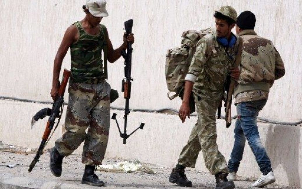 Раніше лівійські повстанці повідомили, що полковника Каддафі взяли в полон під час захоплення міста Сірт / © AFP