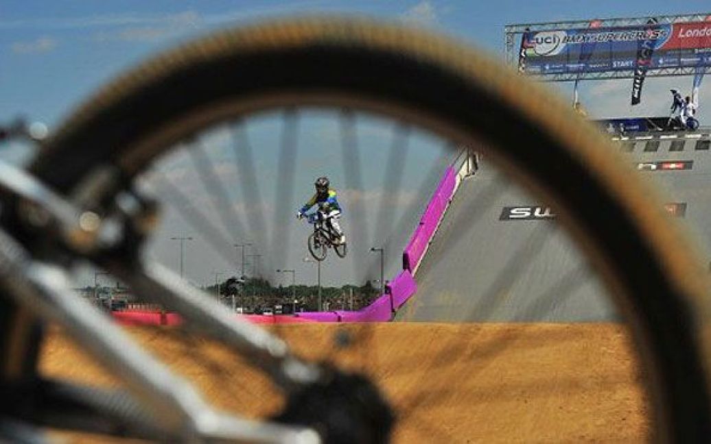 У Лондоні відбулись змагання з BMX олімпійському треку в Стратфорді. / © AFP