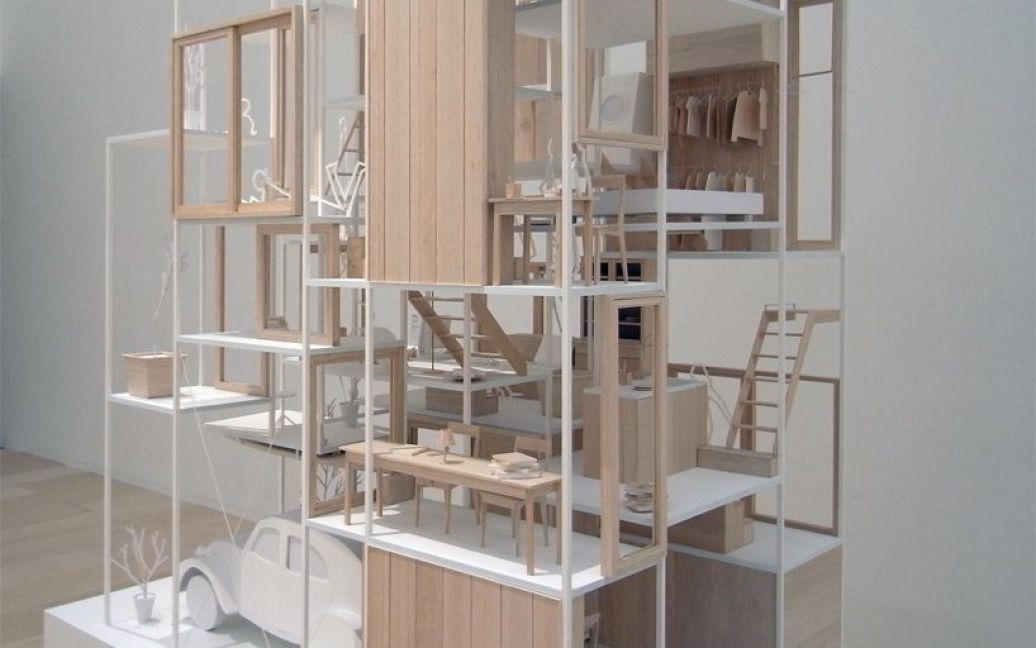 Модель проекту представлена на виставці, присвяченій "архітектурним умовам завтрашнього дня". / © Designboom