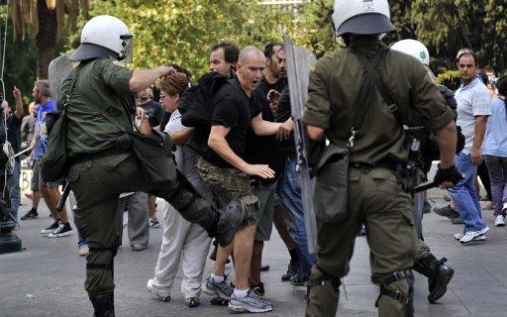 У Греції проходить 24-годинний загальний страйк, спрямований проти жорстких антикризових заходів уряду / © AFP