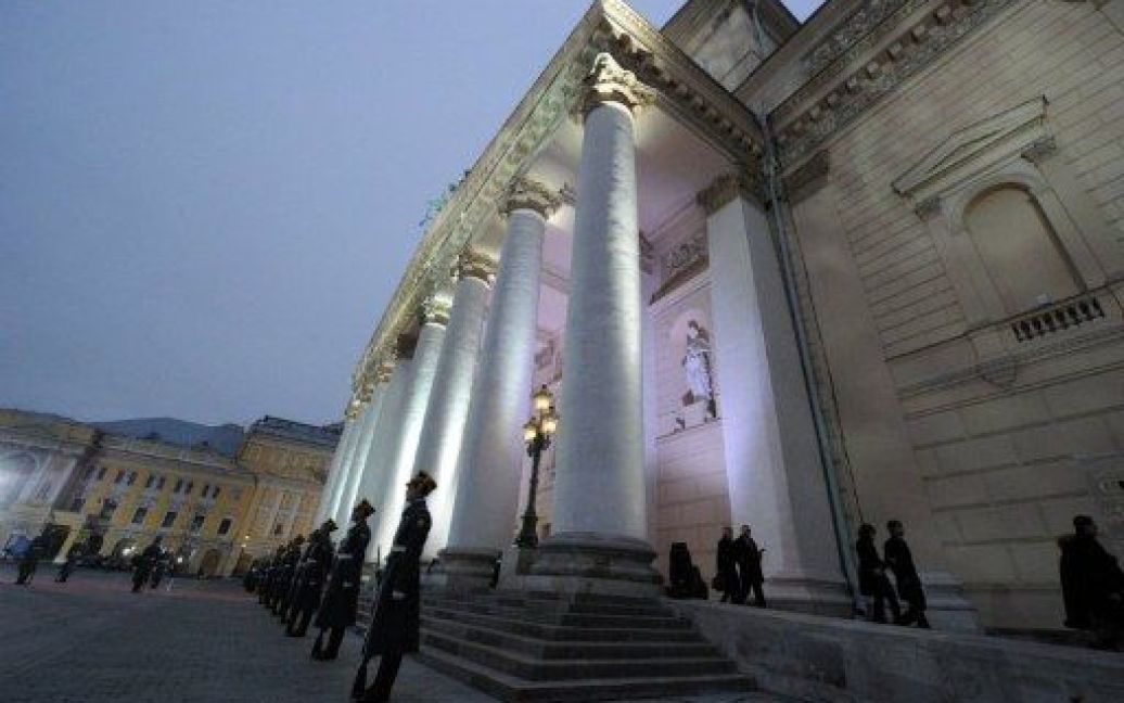 У Москві відбулась урочиста церемонія відкриття відомого Большого театру, який протягом останніх шести років був закритий на реконструкцію / © AFP
