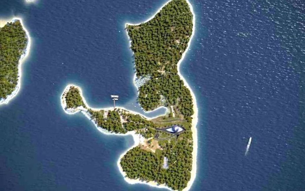 Знаменита британська супермодель Наомі Кемпбелл побудувала на одному з острівів у Туреччині екологічний будинок / © inhabitat.com