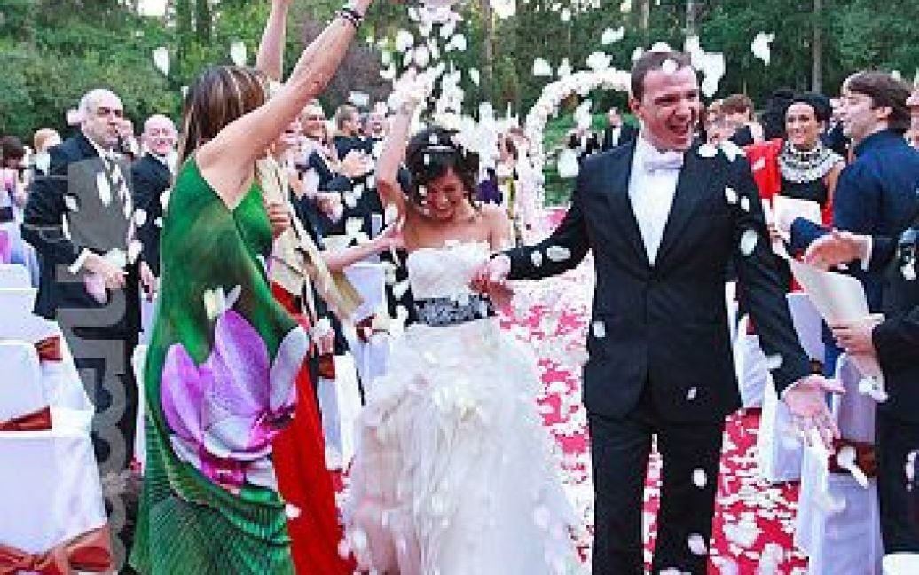 У Барселоні зіграли весілля олімпійський чемпіон Антон Сихарулідзе і донька мільярдера Яна Лебедєва. / © 