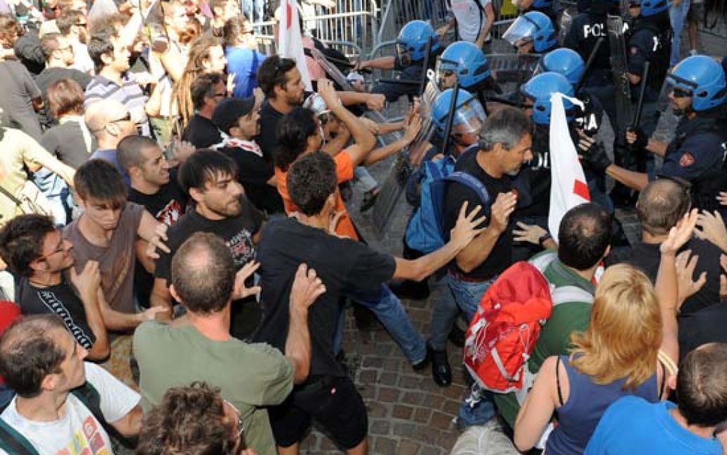 Одноденний загальнонаціональний страйк в Італії спрямований проти урядових заходів жорсткої економії. / © La Stampa.it