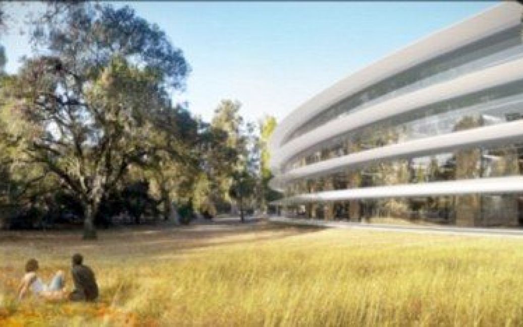 Apple побудує в Каліфорнії "космічну" штаб-кваритру Apple Campus 2 / © 