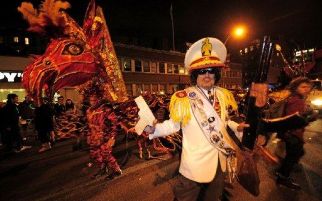 В Нью-Йорку провели наймасовіший за всю історію міста Хелловін-парад. / © AFP