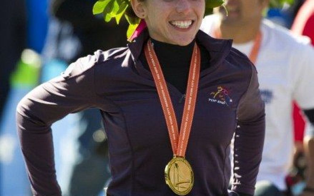 Американка Аманда МакГрорі перемогла у Нью-Йоркському марафоні серед жінок на візках / © AFP