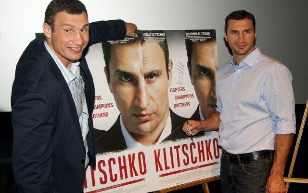 Брати Клички представили у Лос-Анджелесі біографічний фільм "Кличко" / © Facebook