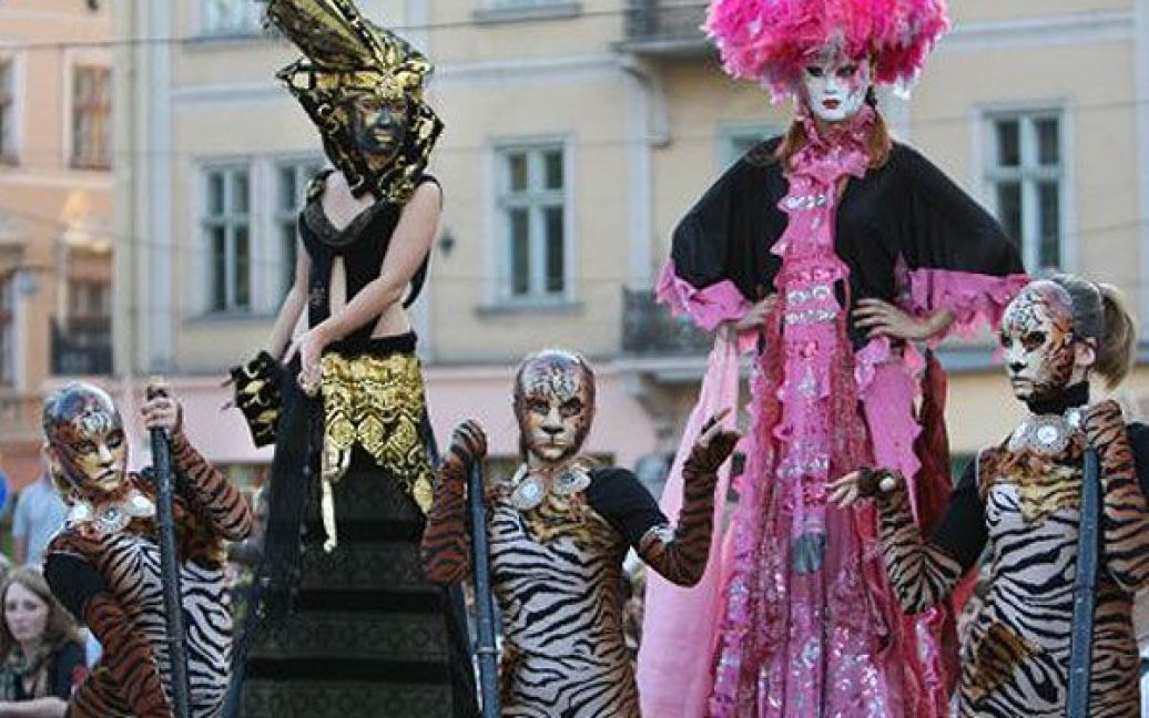 У Львові стартував міжнародний театральний фестиваль "Золотий лев на вулиці" / © УНІАН