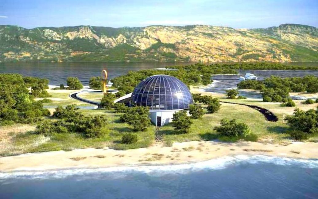 Знаменита британська супермодель Наомі Кемпбелл побудувала на одному з острівів у Туреччині екологічний будинок / © inhabitat.com