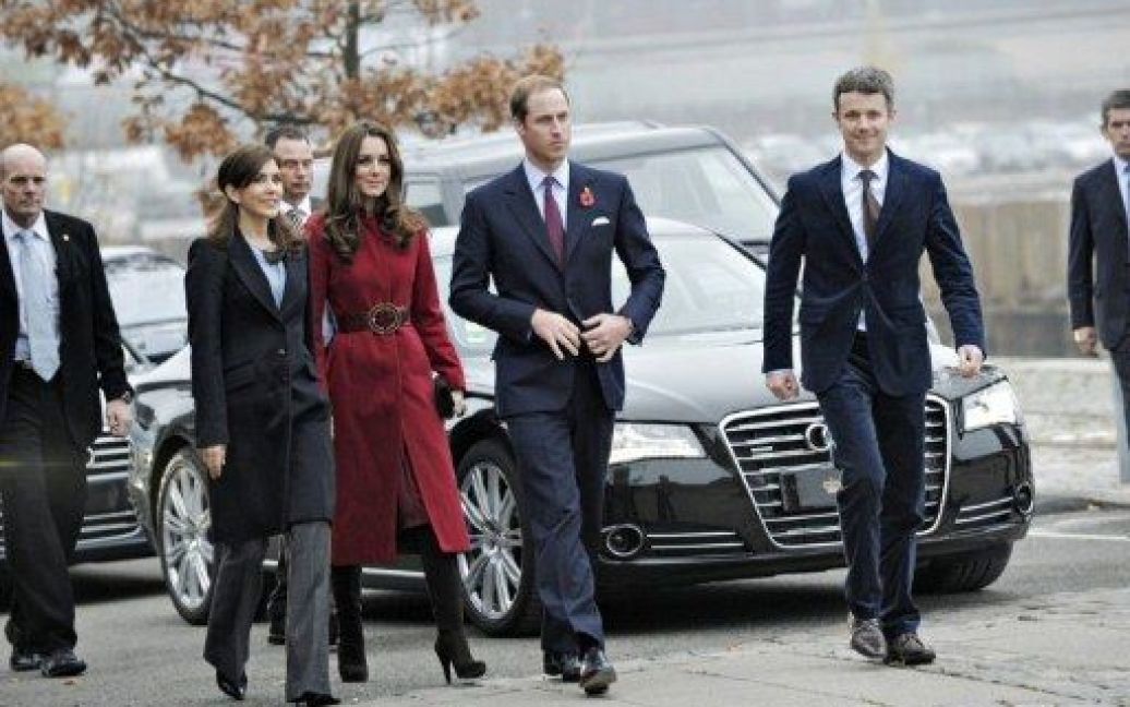 Британський принц Вільям та його дружина Кейт відвідали Данію з офіційним візитом. / © AFP