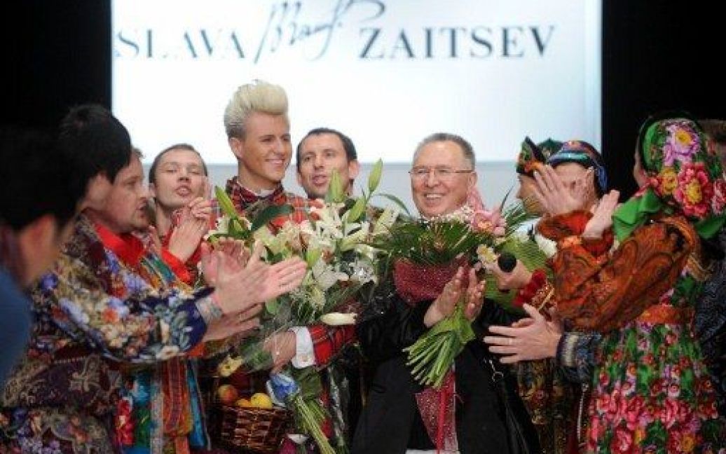 Ювілейний Mercedes-Benz Fashion Week Russia в Москві відкрив показ Слави Зайцева. / © AFP