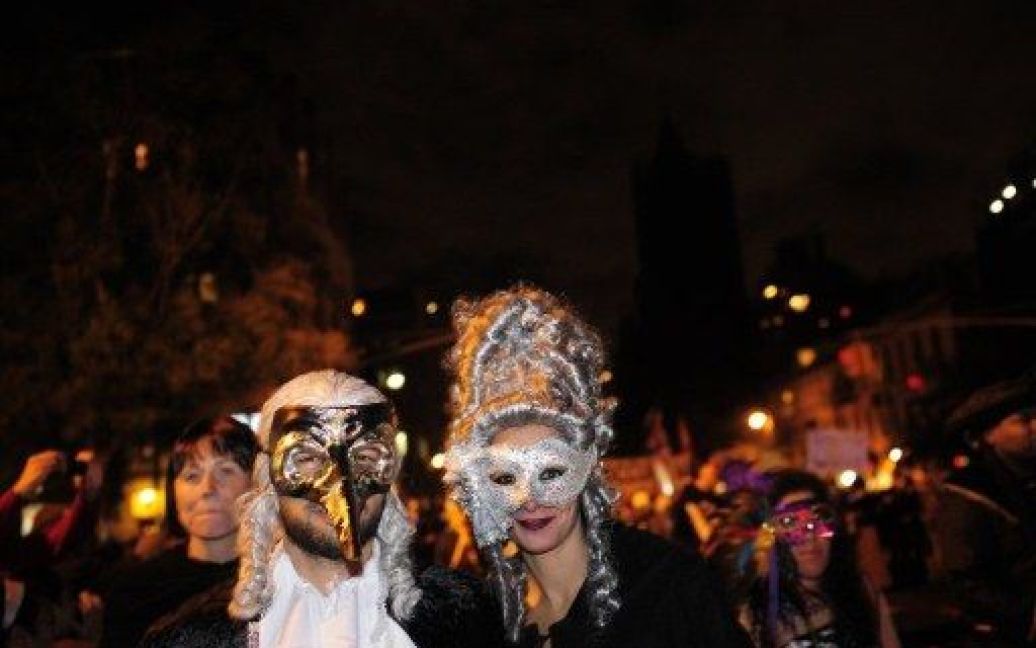 В Нью-Йорку провели наймасовіший за всю історію міста Хелловін-парад. / © AFP