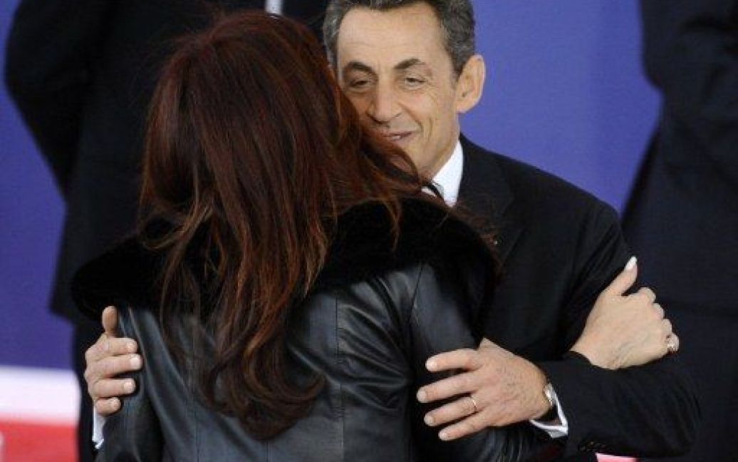 Президент Франції Ніколя Саркозі і президент Аргентини Крістіна Кіршнер / © AFP
