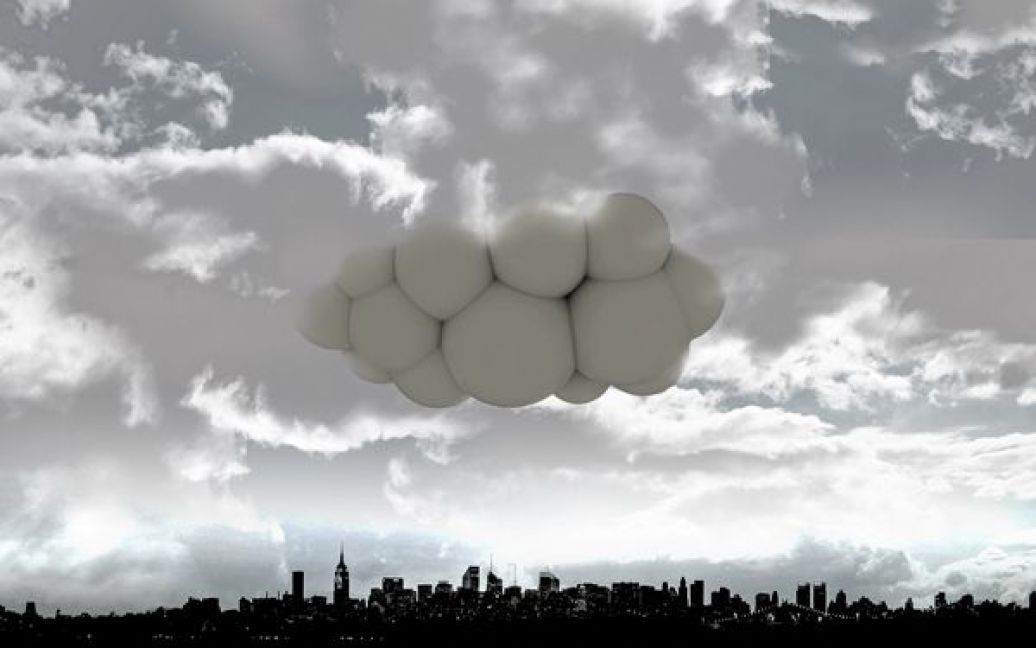 Португальський дизайнер Тьяго Баррос запропонував проект "хмари, що рухається" (Passing Cloud) / © cargocollective.com