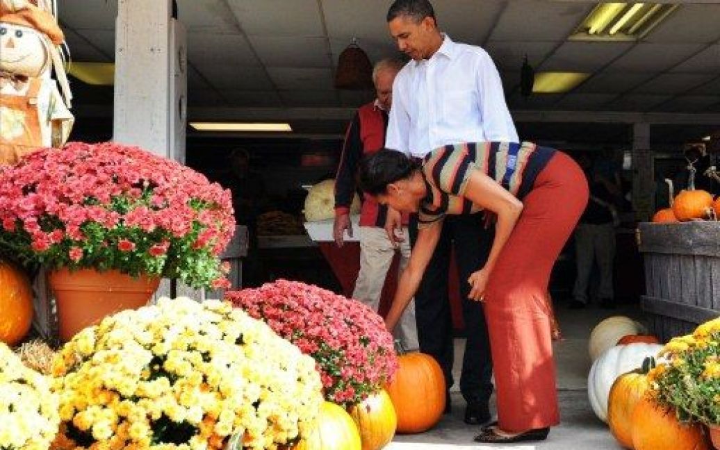 Президент США Барак Обама з дружиною Мішель відвідали Хемптон / © AFP