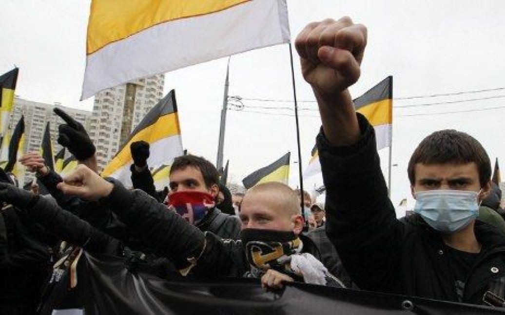 Російські націоналісти відзначили День народної єдності "Російським маршем". / © AFP