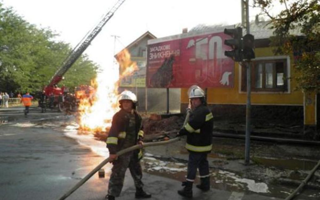 В результаті вибуху газу в Ужгороді, 3 людини постраждали, а місто залишилося без газопостачання. / © 