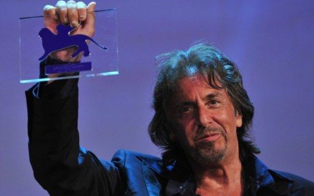 Аль Пачіно отримав спеціальний приз на Венеціанському фестивалі / © AFP