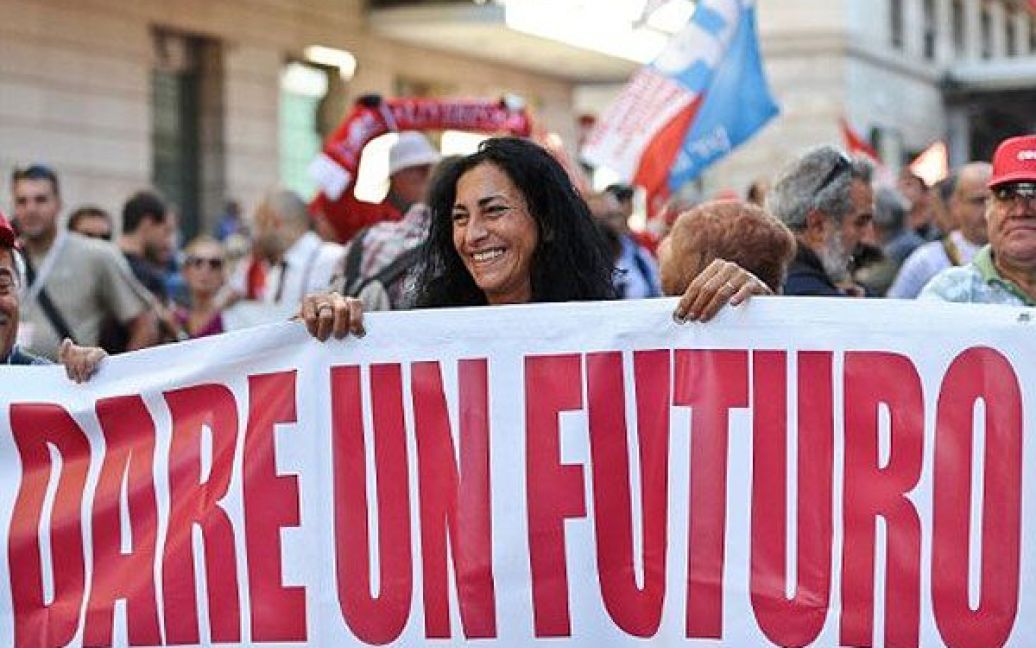 Через страйк в Італії було  закрито лікарні, школи, магазини. / © AFP