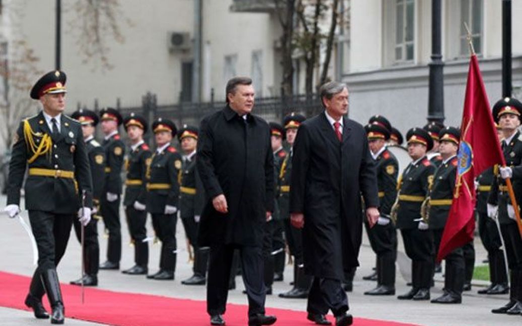 Президент України Віктор Янукович зустрівся з президентом Словенії Данилом Тюрком / © President.gov.ua