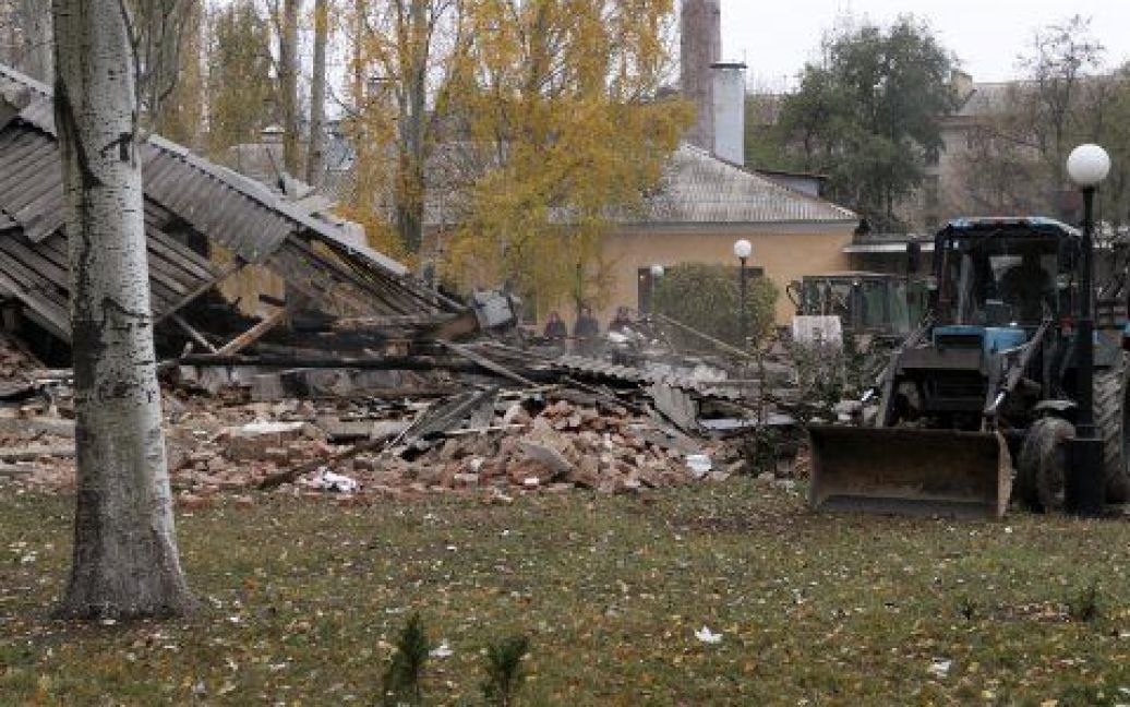 В патологоанатомічному відділенні Донецької обласної залізничної лікарні стався вибух. / © Сегодня