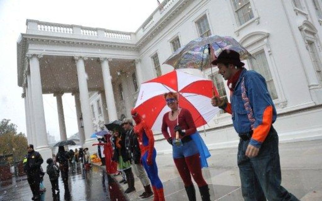 У Вашингтоні, в Білому домі влаштували вечірку з нагоди святкування Хелловіну / © AFP