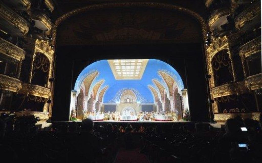 Першою оперою, яку покажуть на сцені театру, стане опера Михайла Глінки "Руслан і Людмила". / © AFP