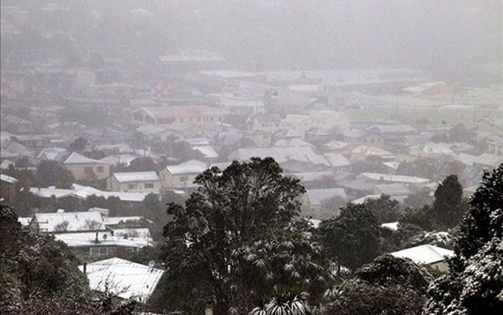 За даними метеослужби, снігопад став найпотужнішим за останні 40 років. / © AFP