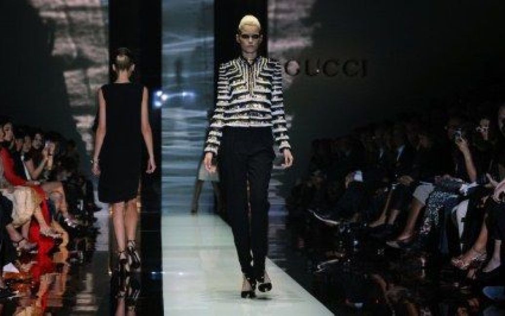 Колекція Gucci була представлена ​​в міксі сучасної ретро-стилістики / © AFP