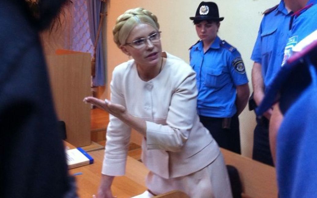Юлія Тимошенко в суді / © Прес-служба БЮТ